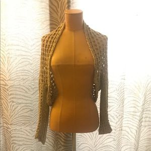 FREE PEOPLE crochet cocoon cover-up